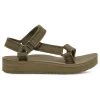 Teva - Women's Midform Universal Canvas - Sandales -Chaussure Zone Soldes teva womens midform universal canvas sandales